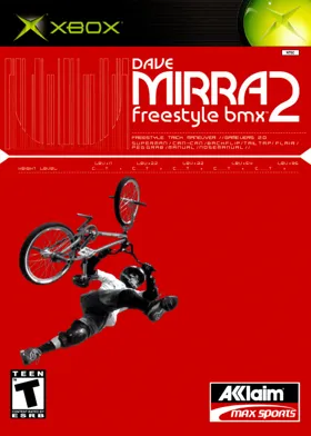 Dave Mirra Freestyle BMX 2 (USA) box cover front